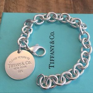 Tiffany & co. Round Tag Bracelet
